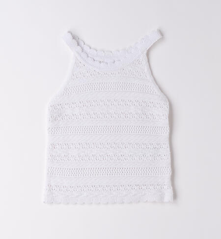 Top da ragazza iDO BIANCO-0113
