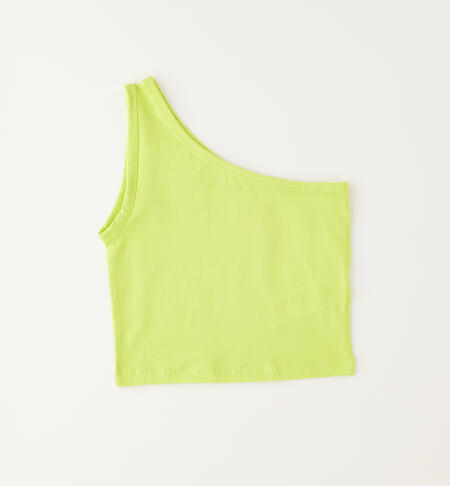 Top monospalla ragazza GREEN ACID-5262