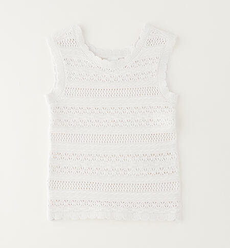 Girls' top WHITE