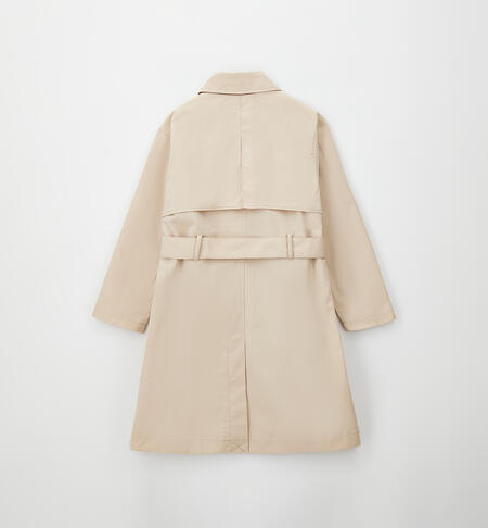 Trench per ragazza iDO BEIGE-0924