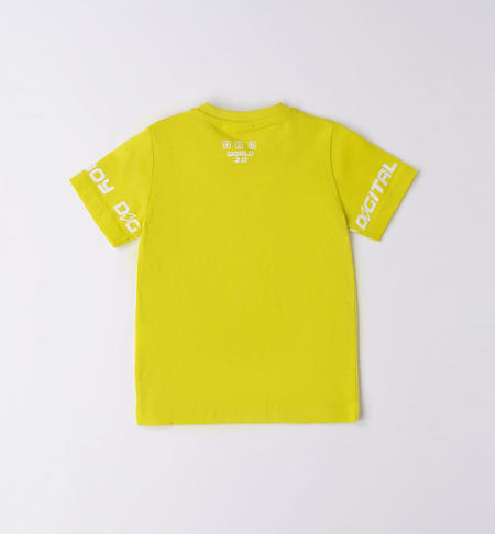 T-shirt bambino 100% cotone da 9 mesi a 8 anni iDO VERDE ACIDO-5234