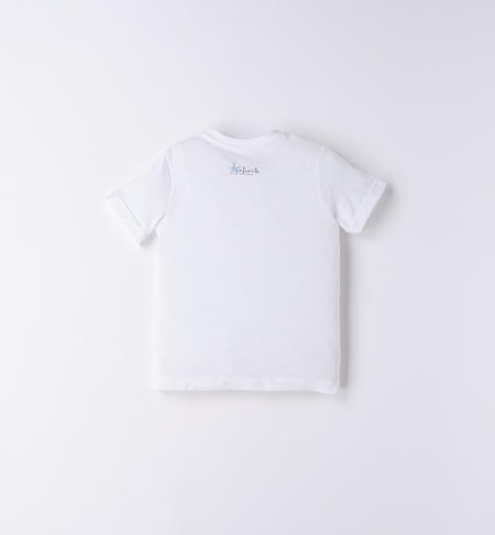 T-shirt bambino conchiglie da 9 mesi a 8 anni iDO BIANCO-0113