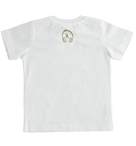 100% cotton t-shirt with lion for boys from 6 months to 8 years by iDO BIANCO-0113
