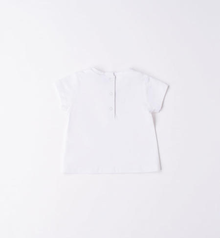 T-shirt neonata palloncino da 1 a 24 mesi iDO BIANCO-0113