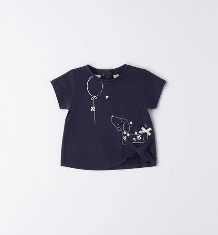 T-shirt neonata palloncino da 1 a 24 mesi iDO NAVY-3854