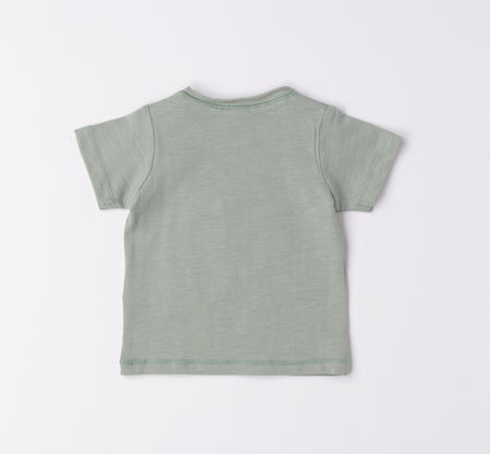 T-shirt neonato elefantino da 1 a 24 mesi iDO VERDE SALVIA-4231