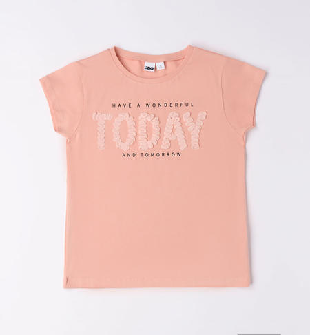 iDO girl's T-shirt with application from 8 to 16 years CIPRIA-2624