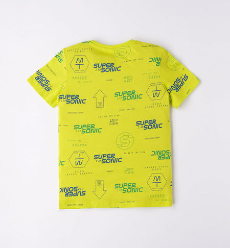 iDO T-shirts with lettering for boys from 8 to 16 years VERDE-BLUETTE-6VQ3