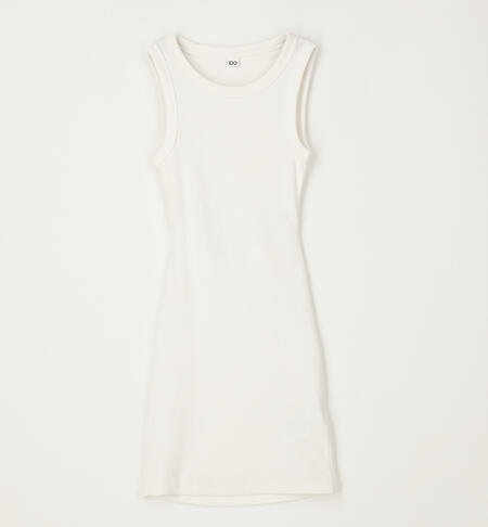 Tubino per ragazza BIANCO