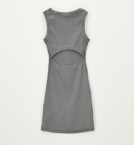 Tubino per ragazza GRIGIO SCURO-0564