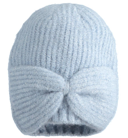 Turbante bambina in tricot - da 9 mesi a 8 anni iDO AZZURRO-3811