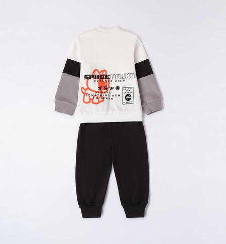 iDO 100% cotton tracksuit for boys aged 9 months to 8 years PANNA-0112