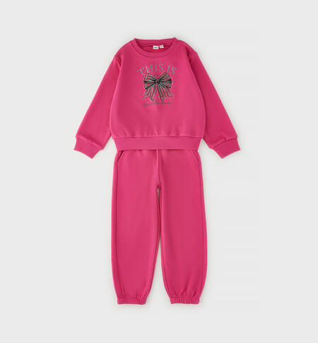 Tuta 2 pezzi bambina FUXIA-2453
