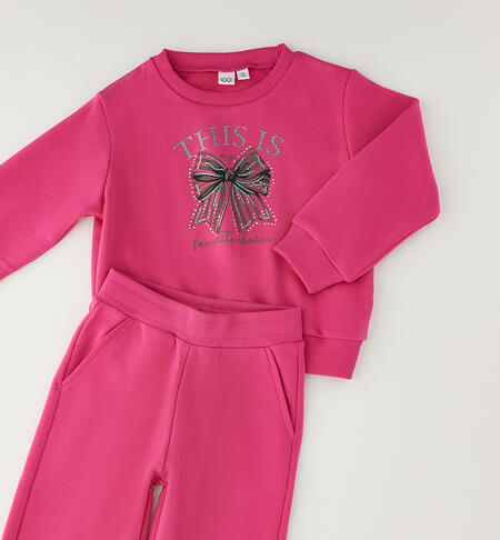 Tuta 2 pezzi bambina FUXIA-2453