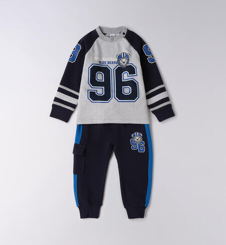 Tuta 2 pezzi bambino BLU