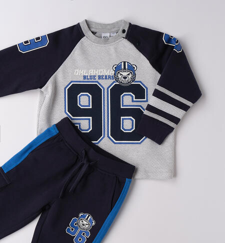 Tuta 2 pezzi bambino NAVY-3885