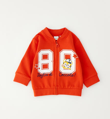 Tuta 3 pezzi neonato ORANGE-2217