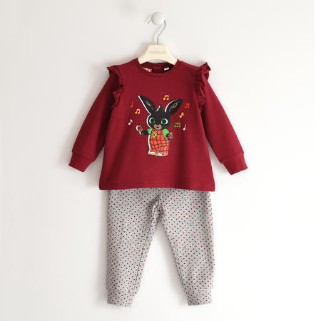 Tuta bambina capsule Bing - da 12 mesi a 6 anni iDO BORDEAUX-2537