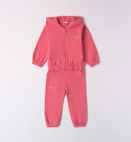 iDO two-piece tracksuit for girls from 9 months to 8 years FRAGOLA-2327