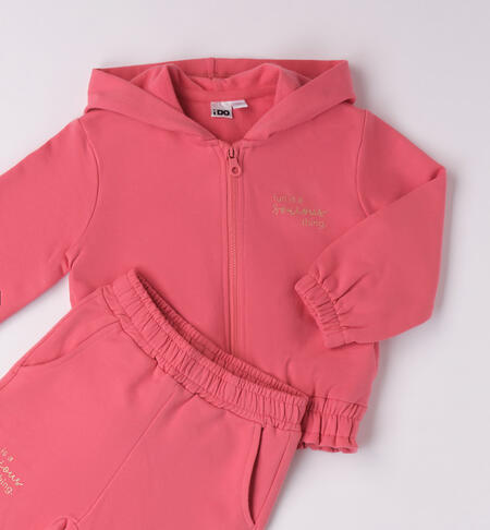 iDO two-piece tracksuit for girls from 9 months to 8 years FRAGOLA-2327