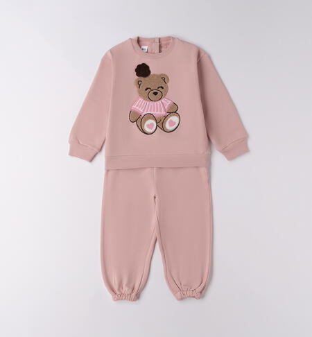 Tuta bambina sportiva LIGHT PINK-2921