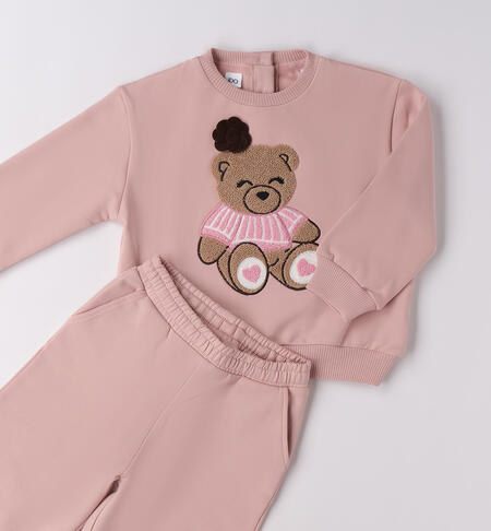 Tuta bambina sportiva LIGHT PINK-2921