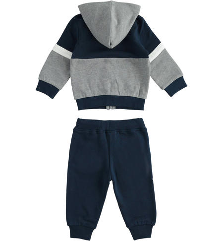 Two-piece tracksuit boys from 9 months to 8 years iDO GRIGIO MELANGE-8970