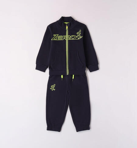 iDO neon tracksuit for boys aged 9 months to 8 years NAVY-3885