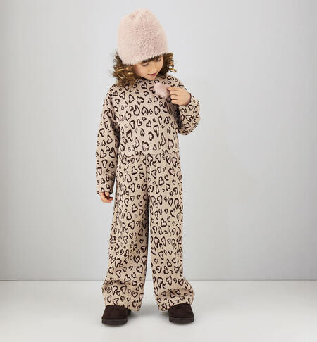 Tuta da bambina iDO BEIGE
