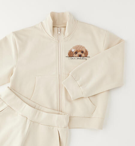 Tuta da bambina iDO BEIGE-1033