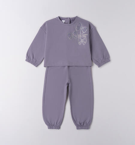Tuta da bambina iDO GRIGIO-3518