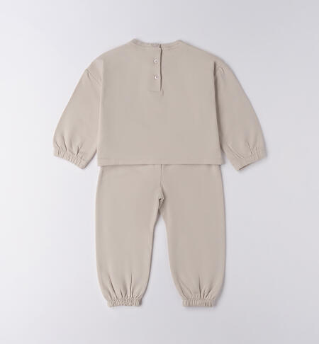 Tuta da bambina iDO GRIGIO-0515