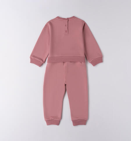 Tuta da bambina ROSA ANTICO-2748