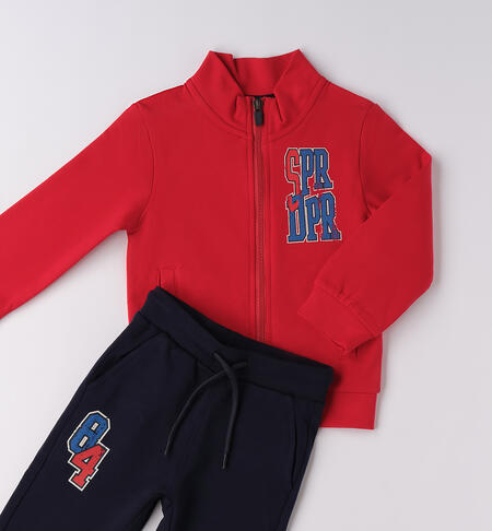 Tuta da bambino ROSSO-2253