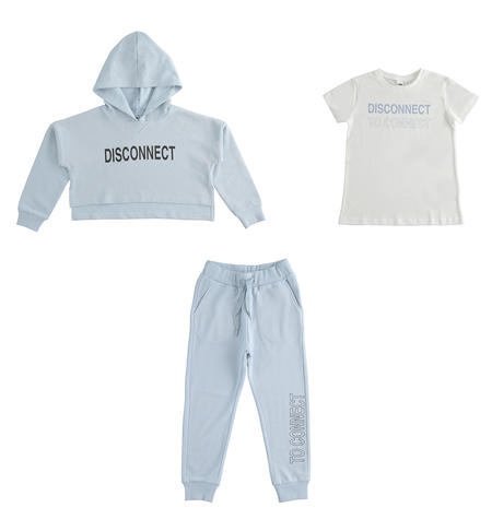 Girl¿s tracksuit  from 8 to 16 years by iDO AZZURRO-3811