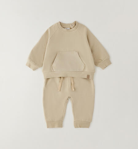 Baby girl's jumpsuit BEIGE-0471