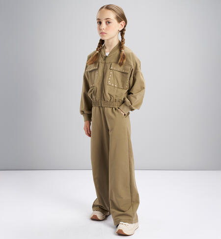 Tuta da ragazza VERDE-0357