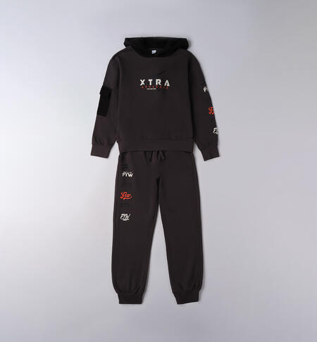 Tuta da ragazzo iDO GRIGIO SCURO-0566