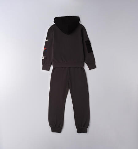 Tuta da ragazzo iDO GRIGIO SCURO-0566