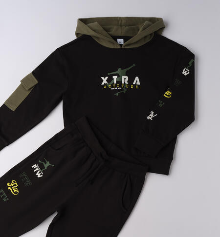 iDO boys¿ tracksuit NERO-0658