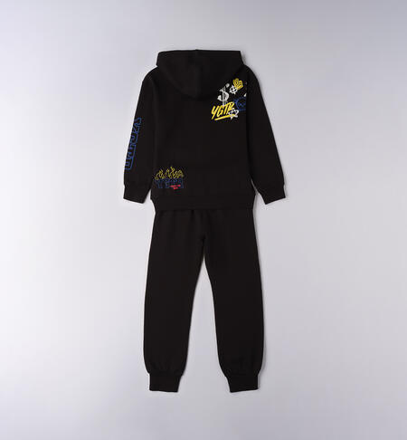 Boys` sports tracksuit NERO-0658