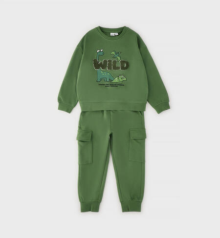 Tuta due pezzi bambino iDO VERDE-4945