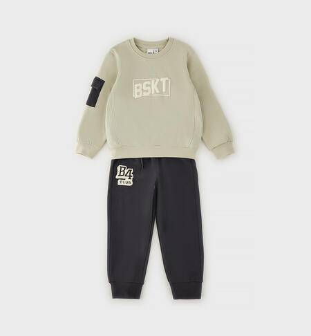 Tuta due pezzi per bambino BEIGE-0334