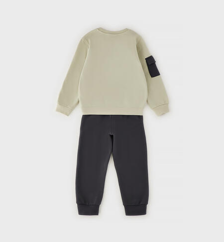 Tuta due pezzi per bambino BEIGE-0334