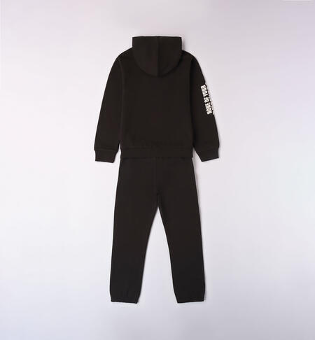 iDO two-piece tracksuit for boys from 8 to 16 years NERO-0658