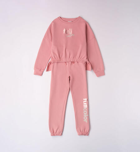 iDO two-piece sporty tracksuit for girls from 8 to 16 years ROSA-2524