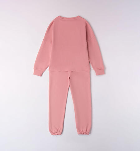 iDO two-piece sporty tracksuit for girls from 8 to 16 years ROSA-2524