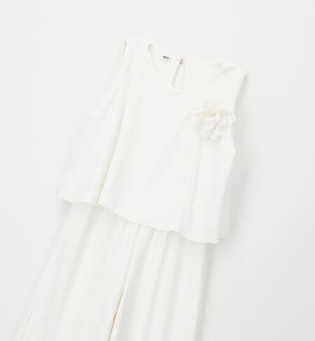 Tuta elegante ragazza PANNA-0112