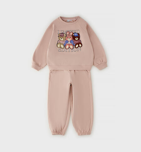 iDO tracksuit for girls ROSA-2623