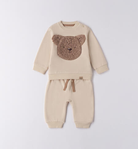 Tuta invernale neonato BEIGE